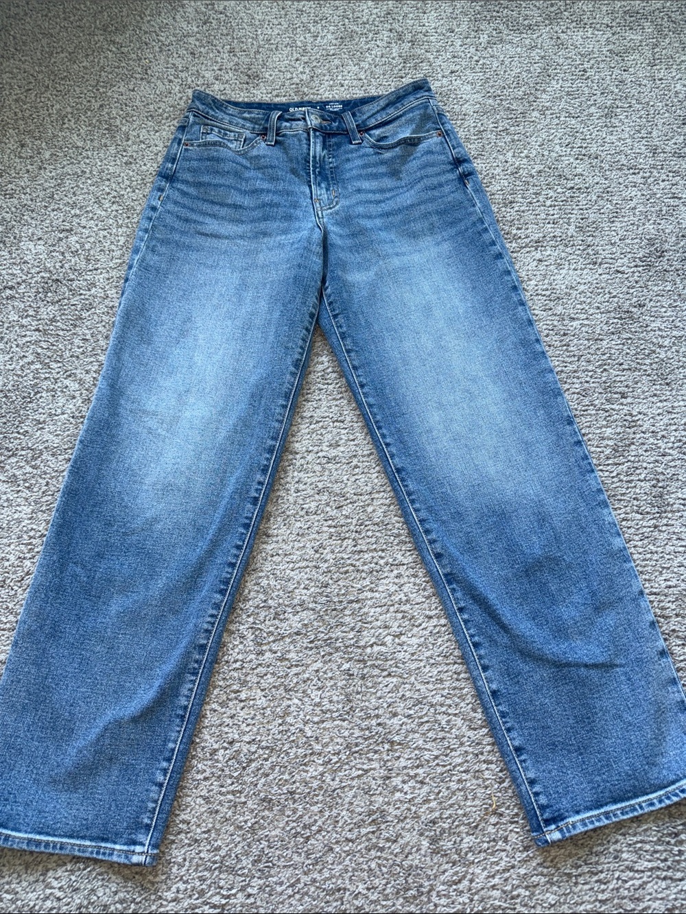 Old Navy Straight-Leg Jeans - Blue Wash